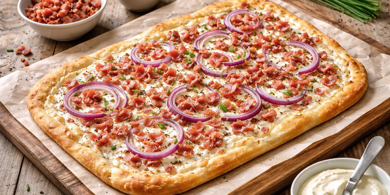 Flammkuchen klassisch