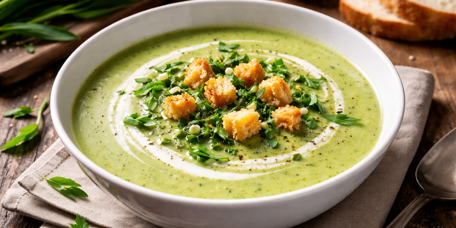 Bärlauchsuppe