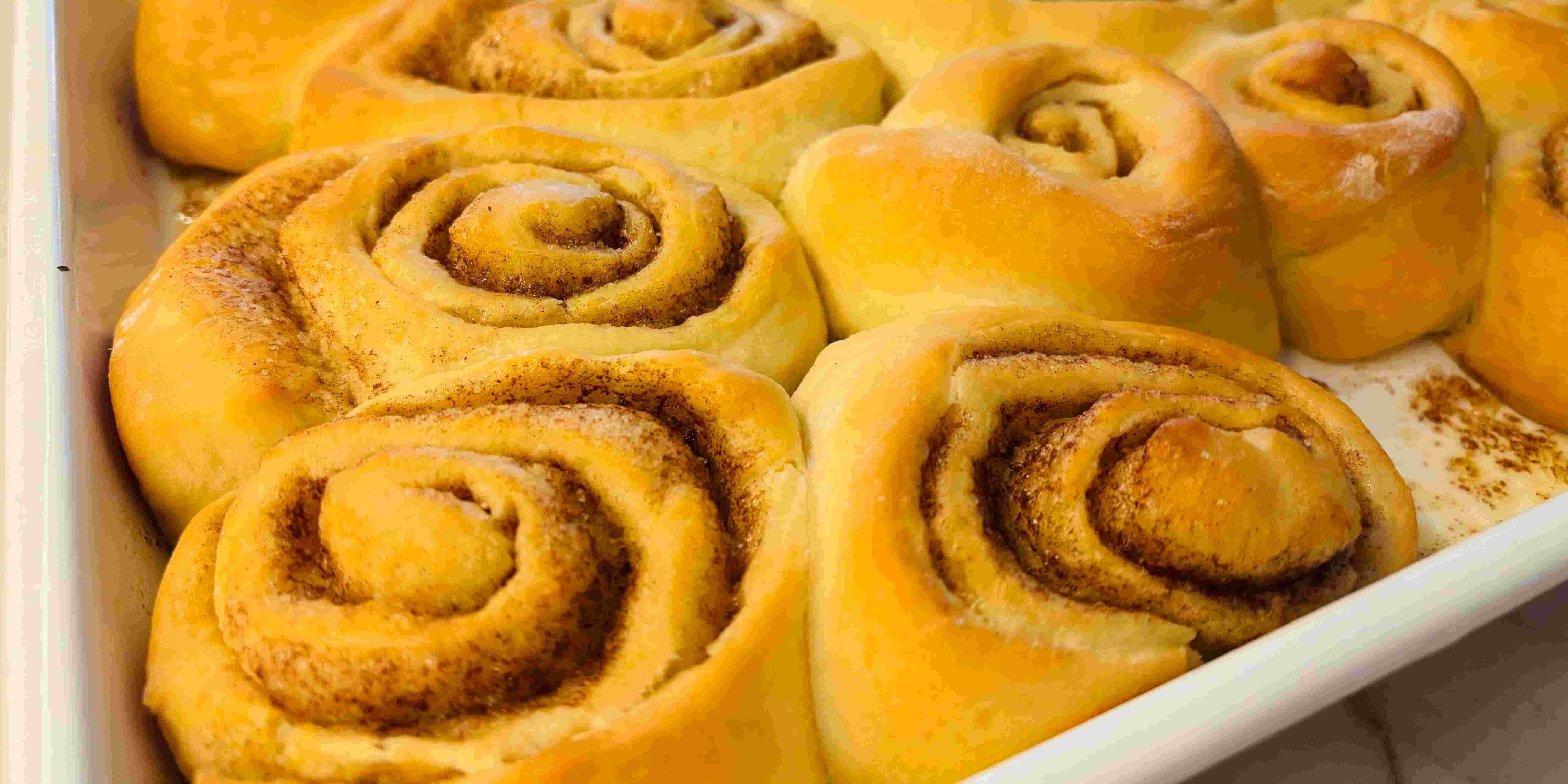 Fluffige Zimtschnecken