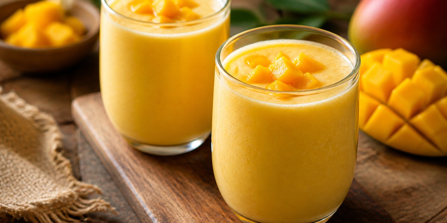 Mango Lassi wie beim Inder