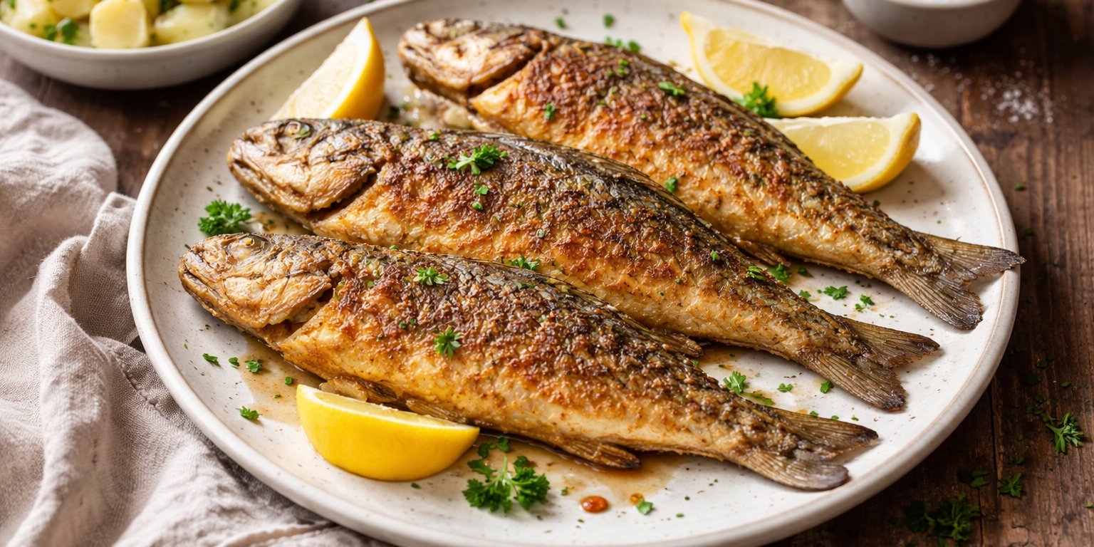 Gebackener Fisch
