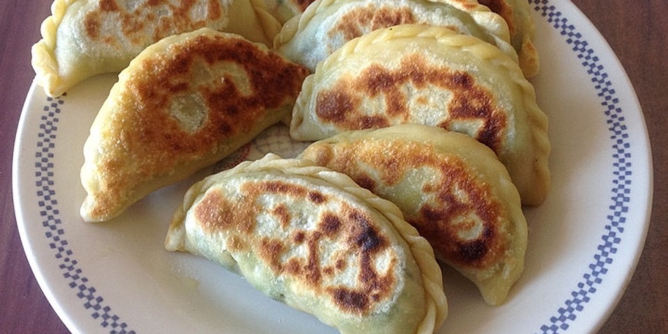 Chinesische Bärlauchtaschen (Jiǔcàihézi)